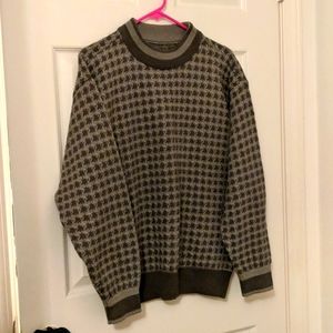 Men's Mixed Grey Knitted Sweater